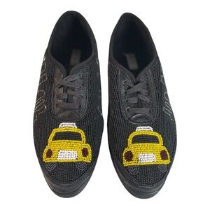 Vintage Beadz Women’s New York Beaded Shoes Size 7.5